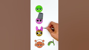 🎭 Let’s Match Sprunki Heads! | Fun DIY Guessing Game 🤩✨#guessinggame #fungameforkids #matchinggame