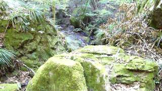 Stream between Mt. Kuratake (倉岳山) and Yanagawa Station (梁川駅)