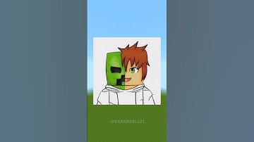Subscribers Profile Pictures in Minecraft – Part 7 #minecraft #artform #pixelart #ytshorts #shorts