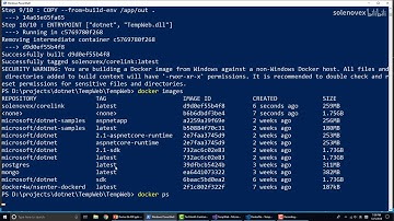 12  Docker and ASP NET Core   A4 容器网络