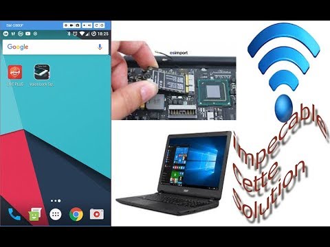Comment Utiliser Le Téléphone Android Comme Carte Wifi Pour PC