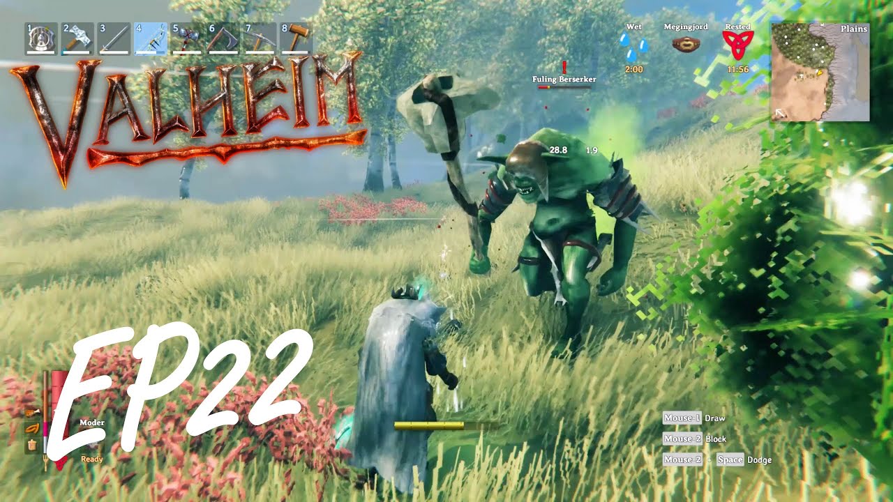 Valheim Gameplay Ep22 Time to raid a Goblins/Fulings village... YouTube