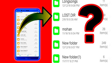 Mobile phone LOST.DIR folder full meaning | smartphone future specification lost.dir files recovery