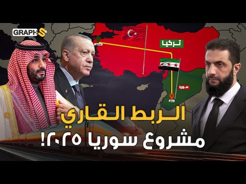 الربط القاري سوريا تربط تركيا بالسعودية عبر سكة حديد الحجاز الغاز القطري لأوروبا مشروع القرن 2025