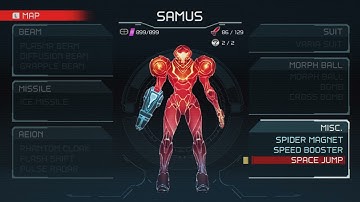 Metroid Dread: "Skipping" Storm Missile. "Early" Space Jump.