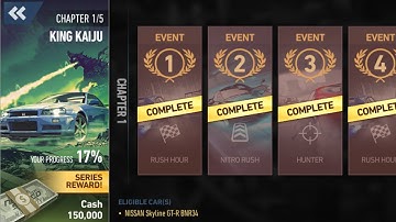 NFS No Limits: King Kaiju car series