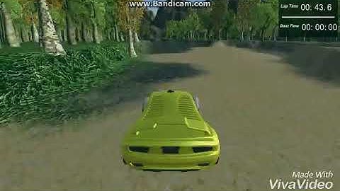 Car racing with unity 5