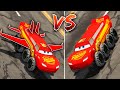 Flying Lightning Mcqueen with BTR wheels VS Lightning Mcqueen with BTR wheels - which is best?