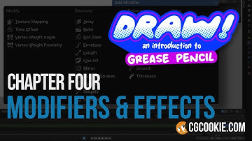 Grease Pencil Modifiers and Effects in Blender - DRAW Chapter Four