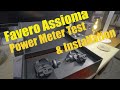 Favero Assioma DUO Power Meter Evaluation & Installation Procedure