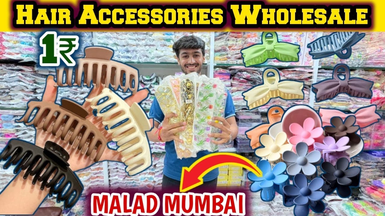 Hair Accessories Wholesale Market Mumbai | MUMBAI BIGGEST Korean Hair Accessories Wholesale Market