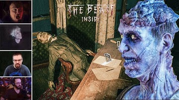 Streamers Getting Scared While Playing The Beast Inside Part II (Jumpscares)