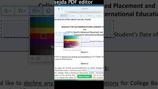 How to Change Font Size in Fillable PDF Form for FREE?  #editpdf #freeonlinetools #pdf #freetools