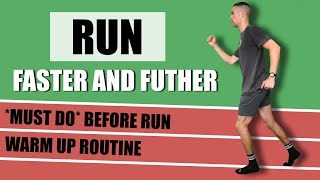 Complete This 5 Min Warm Up Before Running to Run FASTER &amp; FURTHER!! (*MUST TRY*)