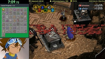 Digimon World Randomizer - 100 Prosperity (Random Seed) Speedrun in 2:43:05