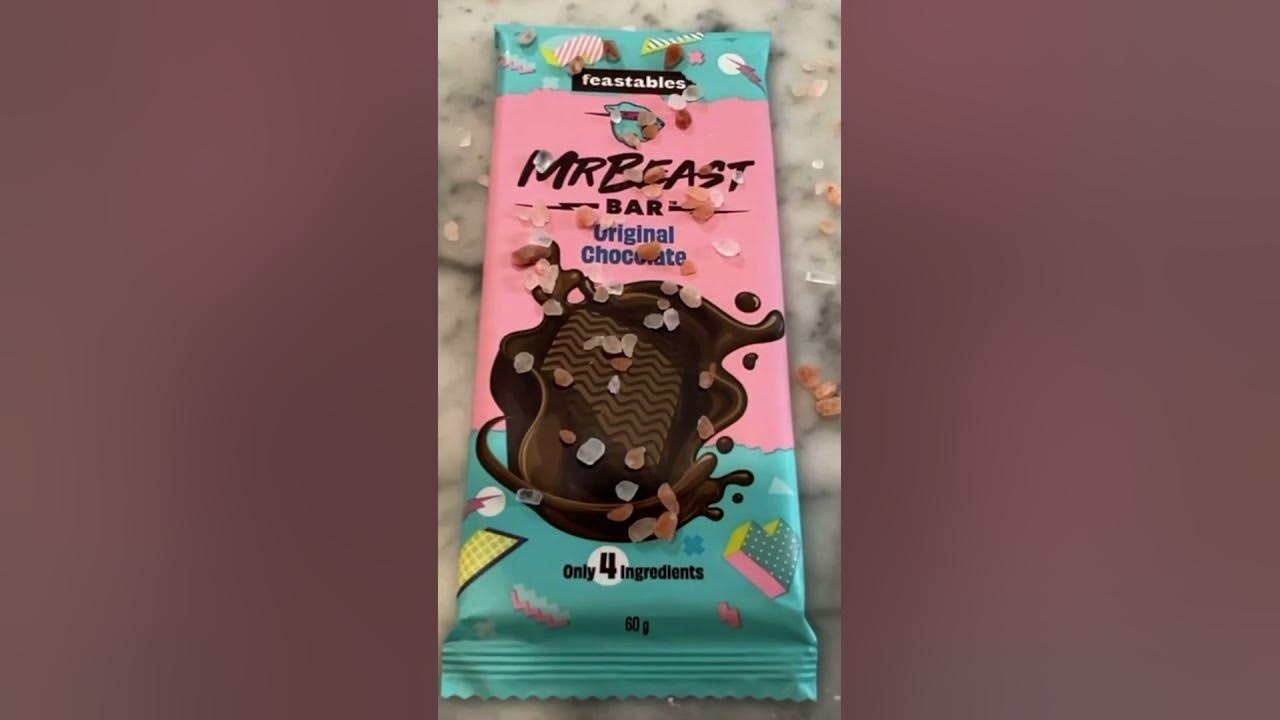 How to make Feastables: Chocolate Sea Salt - YouTube