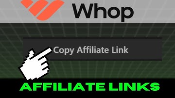 How to Generate Whop Affiliate Links [Updated 2025]