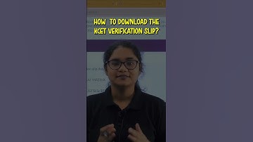 How to Download KCET Verification Slip? #shorts #kcet #kcet2024 #kcetcounselling
