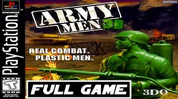 Army Men 3D | PS1 | 4K60ᶠᵖˢ UHD🔴 | Longplay Gameplay Walkthrough Full Movie Game