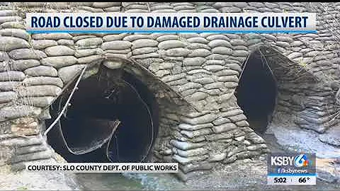 Failed drainage culvert leads to closure of Cottontail Creek Road