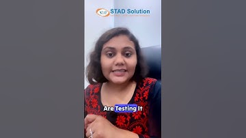 Career in Software Testing | How to become a Software Tester ? | STAD Solution