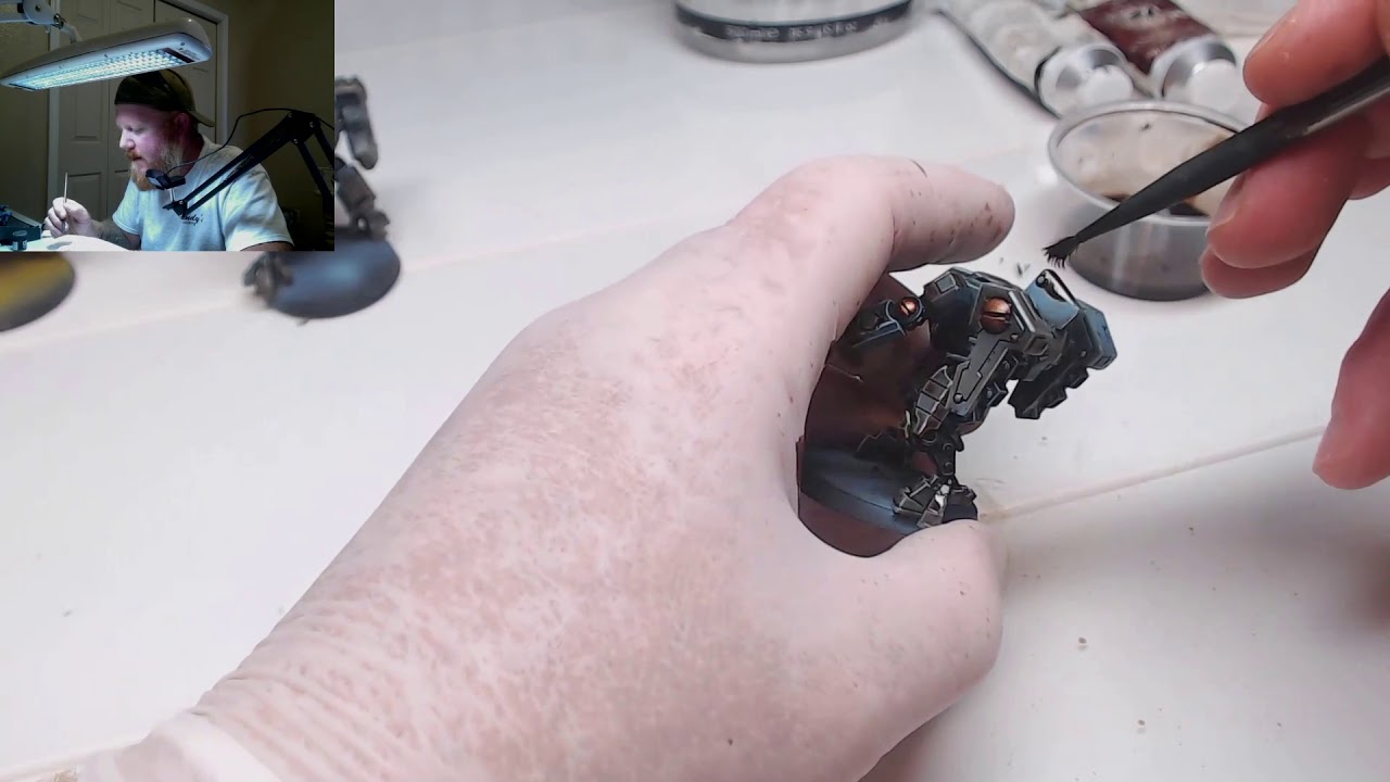 How to make and use an Oil Wash for Pin Washing Miniatures YouTube