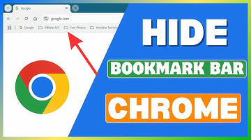 How To Hide Bookmark Bar on Chrome | Remove Browser Bookmark Bar
