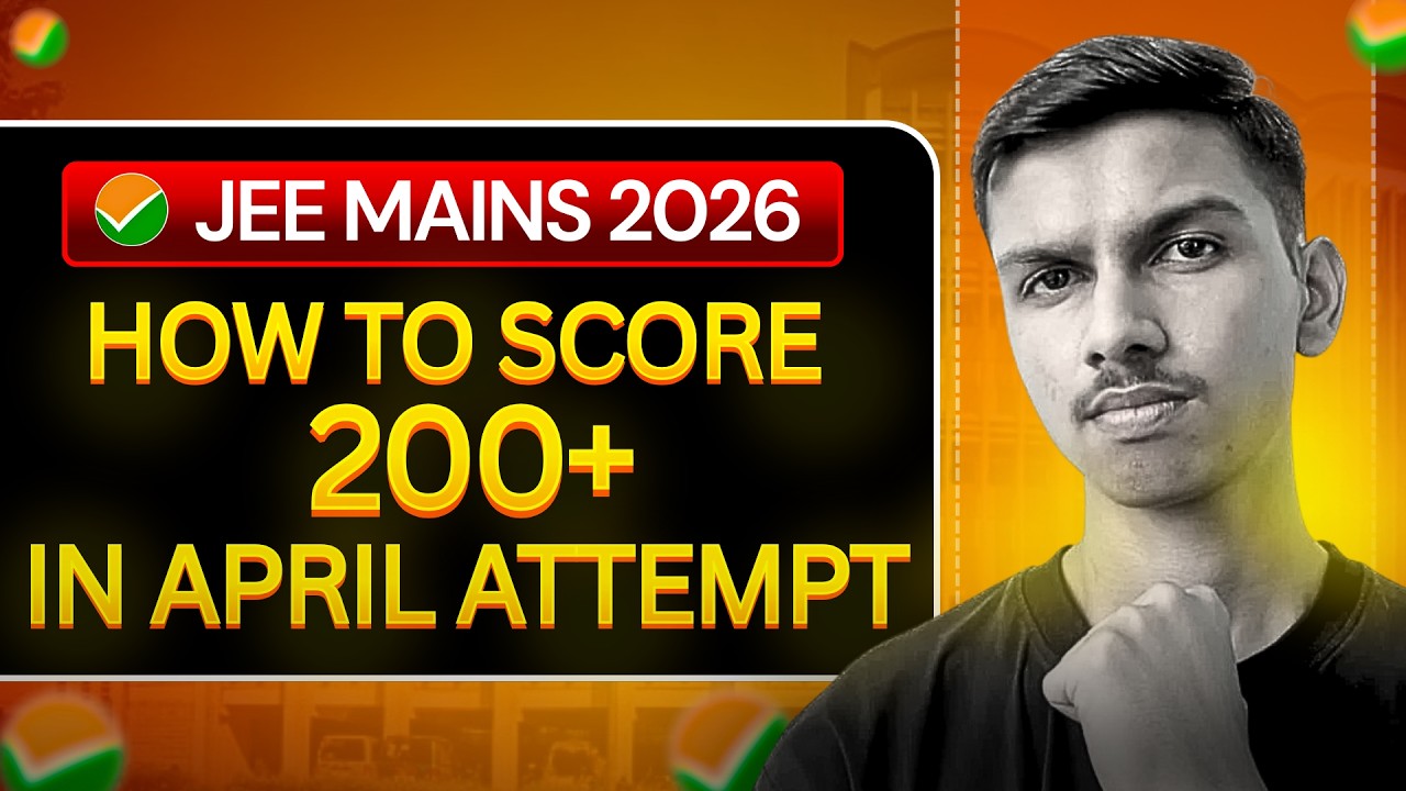 How to Score 99+ Percentile in JEE April Attempt (Only Strategy) - YouTube