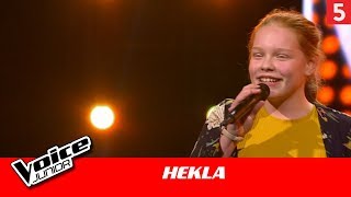 Hekla l 'Off To See The World' l Blind 3 l Voice Junior Danmark 2019