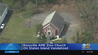 Historic Black Church Vandalized On Staten Island