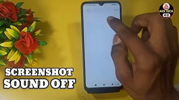 How to Turn OFF screenshot sound in Redmi A1 Plus | Redmi A1 Plus me screenshot sound kaise band