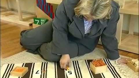 Montessori Math Methods   The Exchange Game in Montessori   YouTube