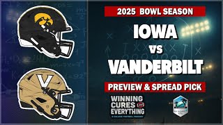 Iowa vs Vanderbilt 2025 Reliaquest Bowl Stats Pick & Prediction