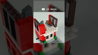 LEGO KFC fries chicken shop stop motion speed build SEMBO Block SD6010