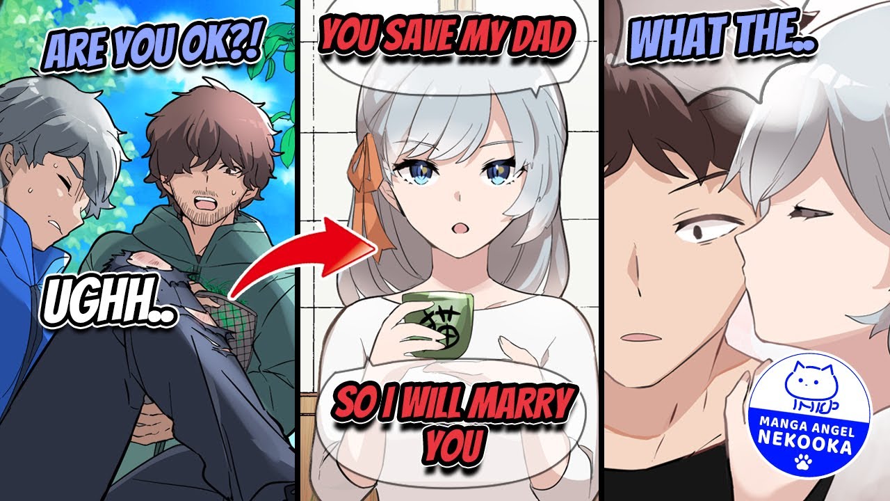 【Manga】After helping injured man at mountain, his daughter came to me saying she'll become my wife