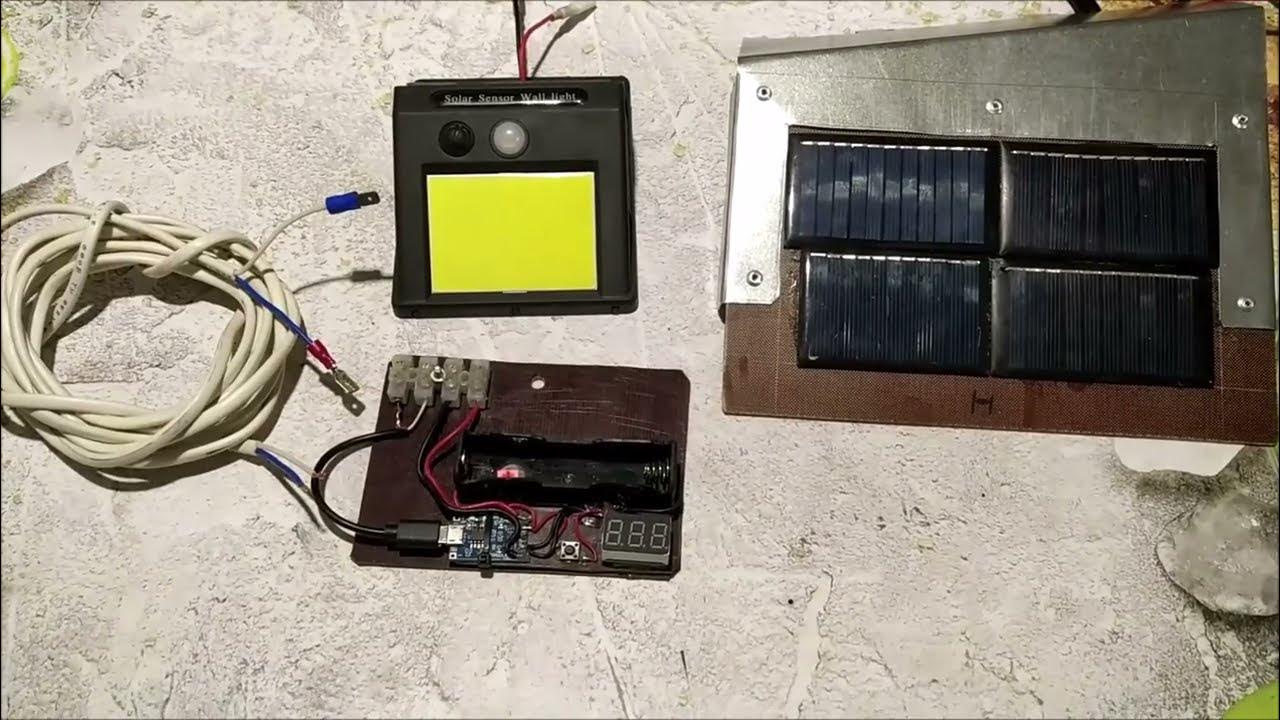 Не спешите выкидывать китай LED подсветки на солнечных батареях. - YouTube