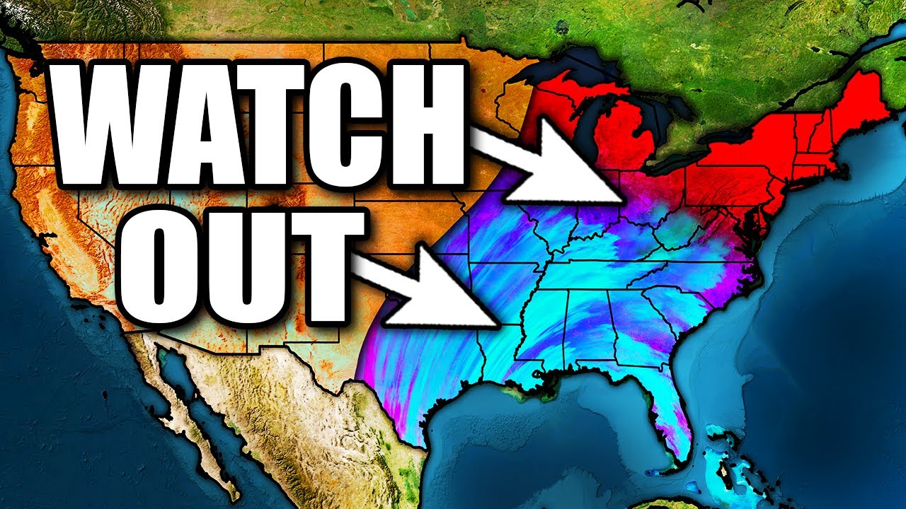 Major Storm to Slam Cold Air Into the East... Crazy Pattern Ahead - YouTube