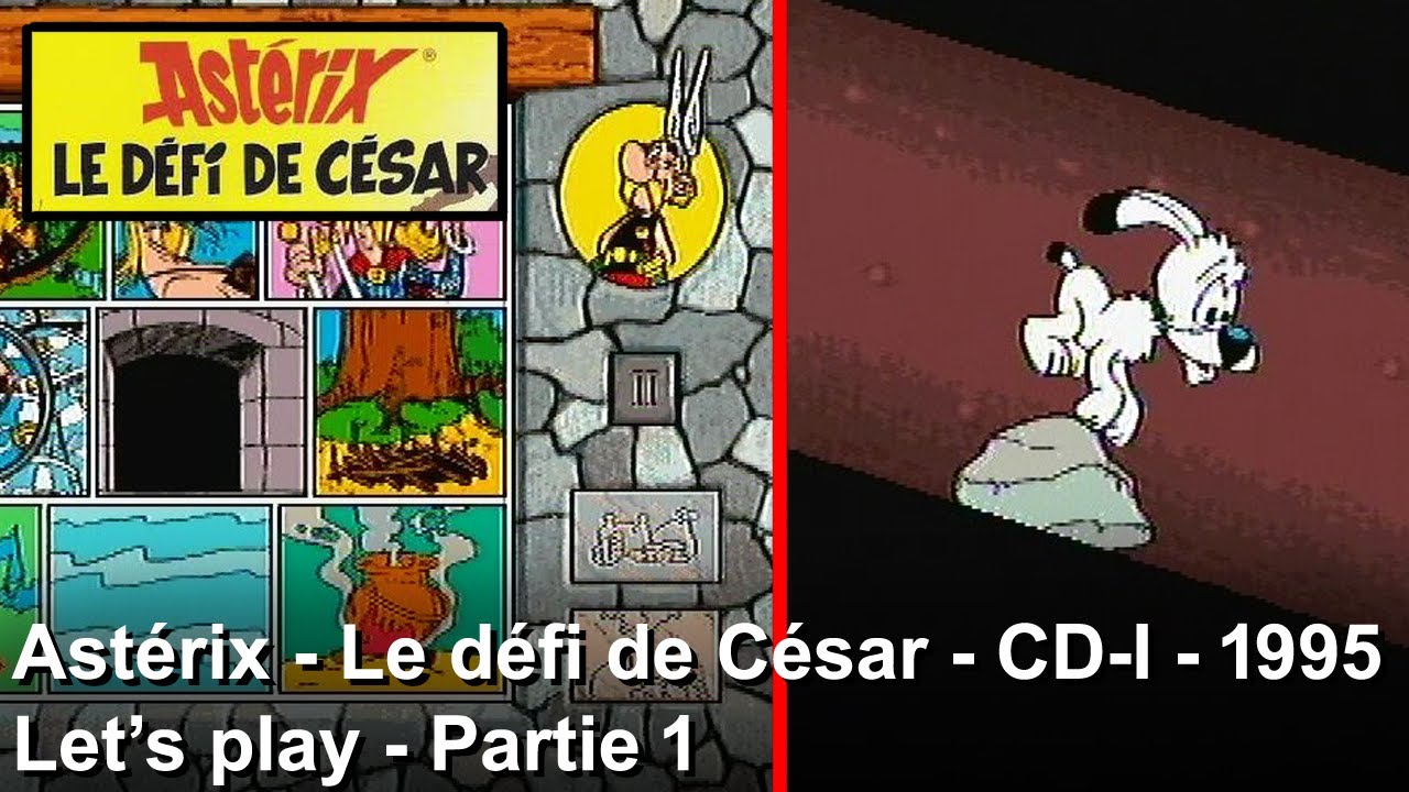 Astérix - Le défi de César - CDI - 1995 - Let's play - Partie 1