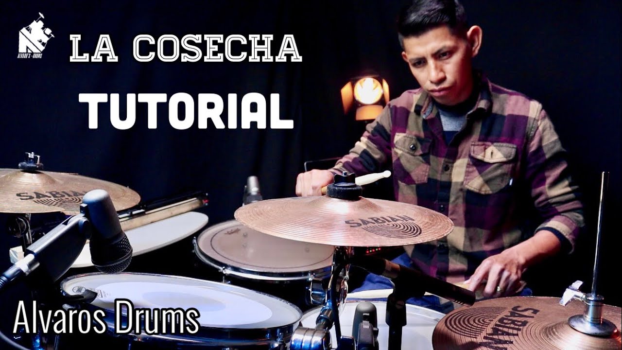 la cosecha marco barrientos//tutorial de bateria