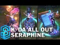 K/DA ALL OUT Seraphine Skin Spotlight - Pre-Release - League of Legends