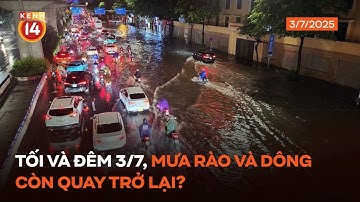 Thời tiết 3/7: Mưa rào và dông ở khu vực Hà Nội