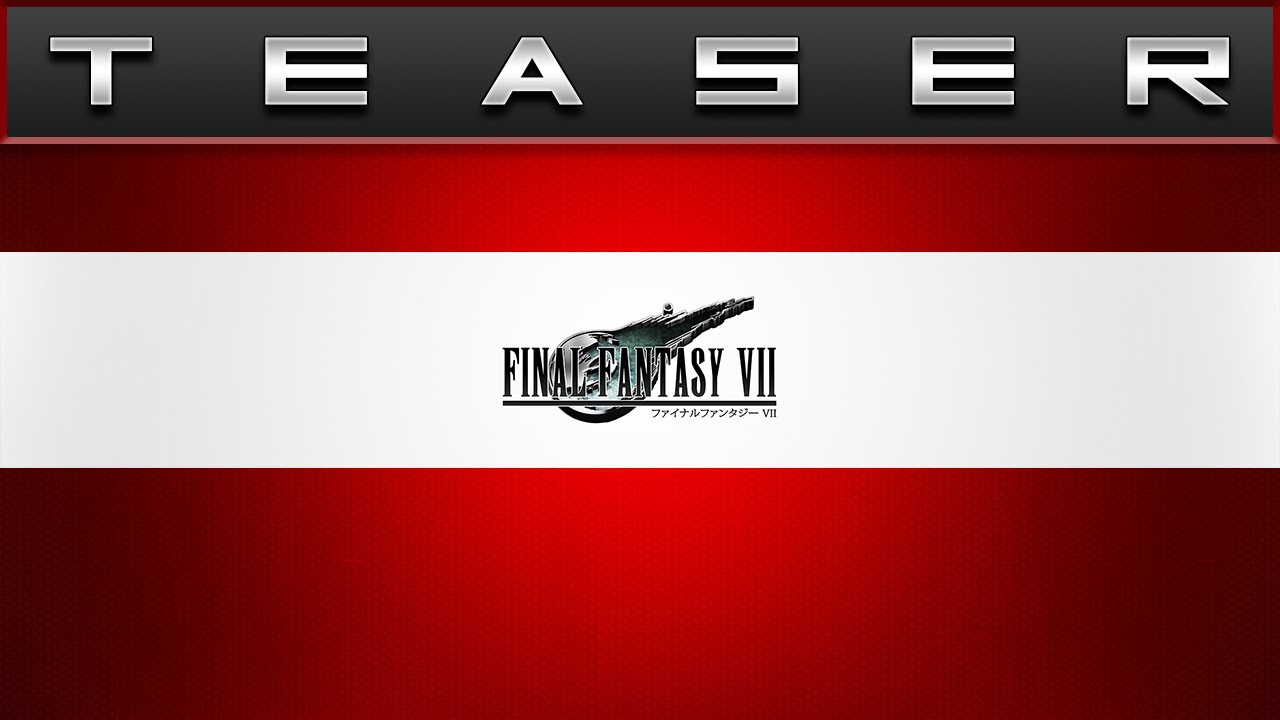 Final Fantasy VII: Remake Youtube Banner Coming Soon !!! - YouTube
