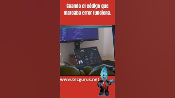 Cuando el código que marcaba error funciona. #programacion #codigo #comedy #comedia #risas