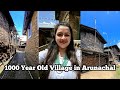 1000 years old heritage village in arunachal pradesh  thembang village  northeast india 