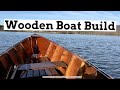 I built a wood boat by myself