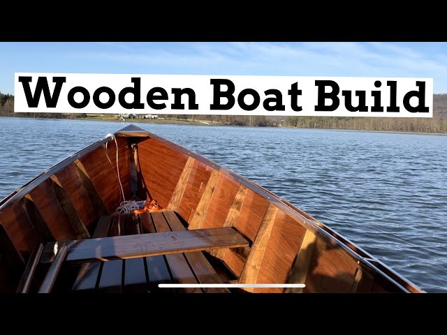 I Built a Wood Boat By Myself class=