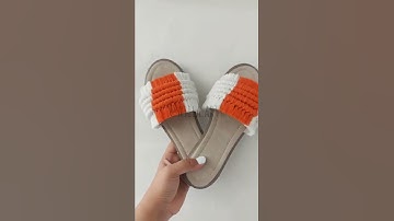 صندل مکرومه تابستونی 😍😍👡