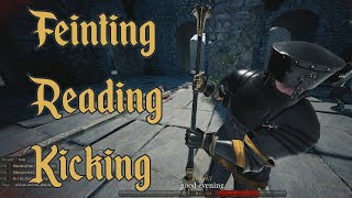 feinting reading & kicking Mordhau examples