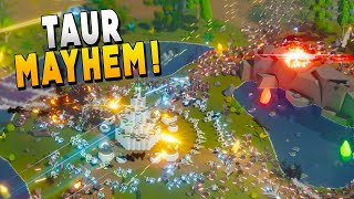 FIRST LOOK : Defending The World With My Mega Tower : TAUR Gameplay EP 1