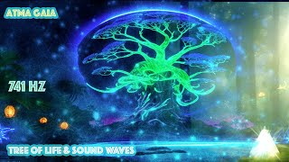 TREE OF LIFE (CABALA) Spiritual & Emotional Detox: The Power of Alpha Waves and 741 Hz Frequencies